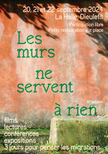 affiche festival les murs ne servent a rien